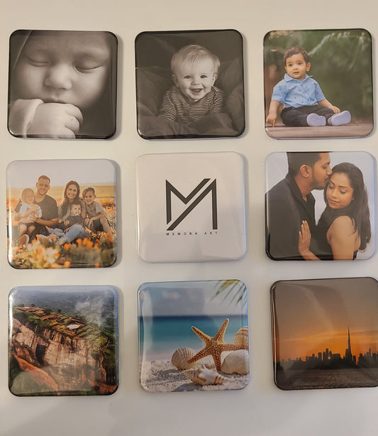 Customised Photo Magnet Set of 9